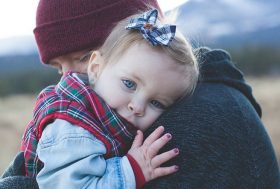 Padre con su hija