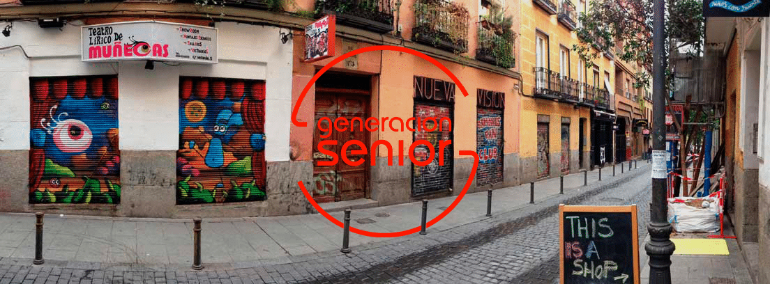 Gentrificación: Una de las calles del barrio madrileño de Malasaña, zona afectada por la gentrificación