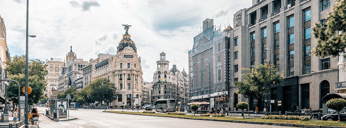 Una calle de Madrid